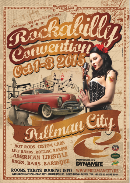 Pullman City (Eging am See): Rockabilly Convention mit Miss Rhythm Sophie & Mister Twist