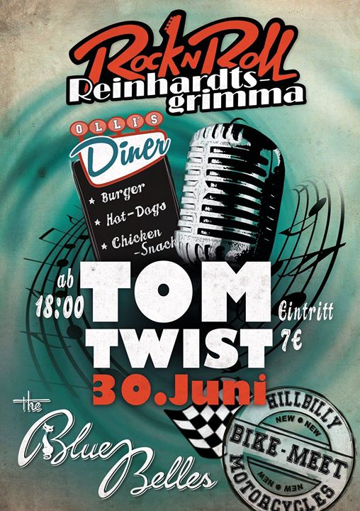 REINHARDTSGRIMMA am Samstag 30.06.18 feat. The Bluebelles.