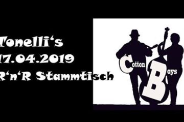 Die Cotton Boys zum Rock'n'Roll Stammtisch im Tonellis